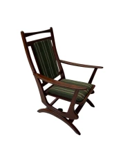 Danish Mid-Century Modern Rocking Chair in Teak, 1960s